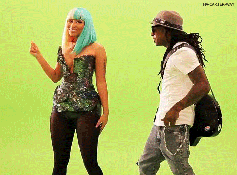 Televisie Beroemdheden Artiesten Gifs Nicki minaj geschokt american idol afgod reality tv 