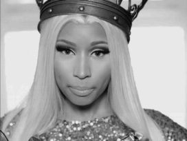 Nicki Minaj GIF. Artiesten Gifs Nicki minaj Haters gaan haten 