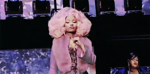 Artiesten Gifs Nicki minaj lachend lach 
