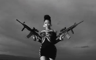 Artiesten Gifs Nicki minaj leven mtv VMAs 