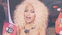 Nicki Minaj GIF. Artiesten Gifs Nicki minaj Schaduw Bet awards Geheim Hush hush 