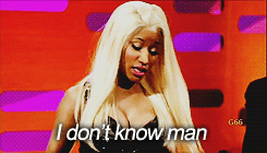 Nicki Minaj GIF. Artiesten Gifs Nicki minaj 