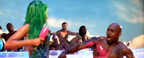 Artiesten Gifs Nicki minaj schaduw BET Awards 