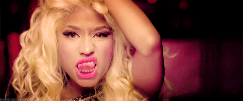 Artiesten Gifs Nicki minaj geen het oneens zijn 