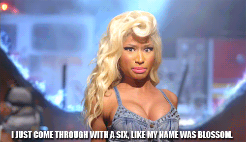 Muziek Beroemdheden Artiesten Gifs Nicki minaj knal knipperen stupid hoe Roman Reloaded 