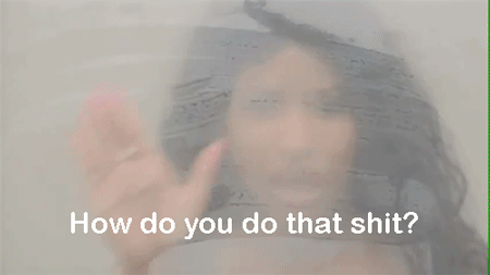 Televisie Beroemdheden Artiesten Gifs Nicki minaj geschokt american idol afgod reality tv 