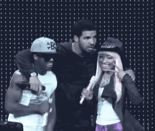 Beroemdheden Artiesten Gifs Nicki minaj super bass 