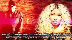 Nicki Minaj GIF. Artiesten Gifs Nicki minaj 