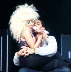 Nicki Minaj GIF. Beroemdheden Artiesten Gifs Nicki minaj Super bass 