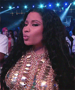 Nicki Minaj GIF. Artiesten Gifs Nicki minaj Lachend Lach 