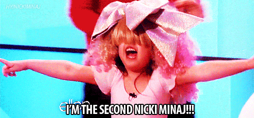 Artiesten Beyonce Hallo Gifs Nicki minaj golvend he 