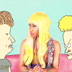 Nicki Minaj GIF. Muziek Artiesten Gifs Nicki minaj Knal Stupid hoe Roman reloaded 