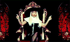 Nicki Minaj GIF. Artiesten Gifs Nicki minaj Zwart en wit 