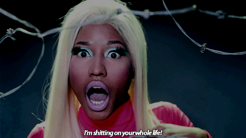 Artiesten Gifs Nicki minaj 