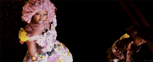 Dansen Artiesten Gifs Nicki minaj grappig gezicht wierd 