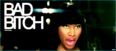 Artiesten Gifs Nicki minaj nas gelijk aan mijn zijde 