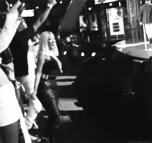 Nicki Minaj GIF. Artiesten Gifs Nicki minaj Onhandig 