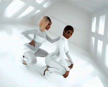 Artiesten Gifs Nicki minaj Twerk ciara Twerken gif videoclip im out 