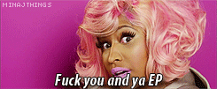 Nicki Minaj GIF. Artiesten Gifs Nicki minaj Griezelig Gelukkig Va va voom 