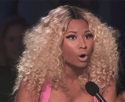 Nicki Minaj GIF. Artiesten Gifs Nicki minaj Griezelig Gelukkig Va va voom 