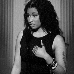 Nicki Minaj GIF. Muziek Beroemdheden Artiesten Gifs Nicki minaj Knal Knipperen Stupid hoe Roman reloaded 