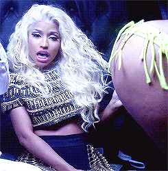 Nicki Minaj GIF. Artiesten Beyonce Hallo Gifs Nicki minaj Golvend He 