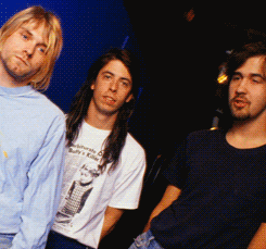 Baby GIF. Grappig Schattig Baby Sexy Gifs Nirvana  Grunge Kurt cobain Dave grohl Krist novoselic 