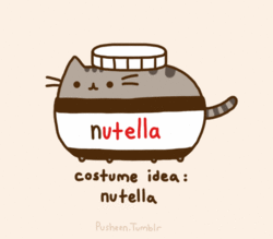 Nutella GIF. Eten en drinken Gifs Nutella Kostuum Poesje Pushenn kat 