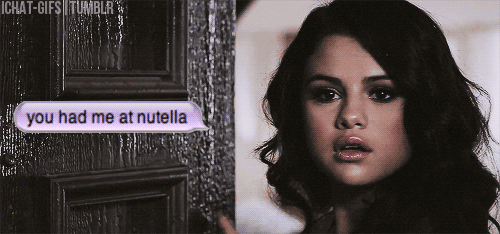 Eten en drinken Artiesten Selena gomez Gifs Nutella blog vragen met selena marie gomez inlove selenagomezask 