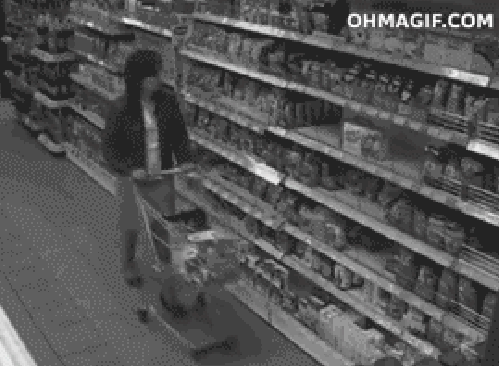 Eten en drinken Gifs Nutella gevecht diefstal boosheid het winkelen 