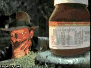 Eten en drinken Gifs Nutella leven niveau 