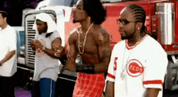 Muziek Artiesten Gifs Outkast Big Boi andre 3000 Jake Bourey 