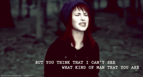 Artiesten Paramore Gifs muziekvideo still into you 