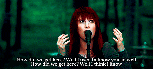 Artiesten Paramore Gifs muziekvideo lyrisch hayley williams crushcrushcrush 