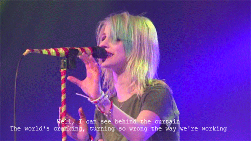 Artiesten Paramore Gifs hayley williams 