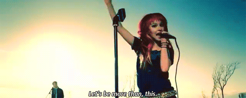 Artiesten Paramore Gifs muziekvideo lyrisch hayley williams crushcrushcrush 