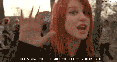 Artiesten Paramore Gifs laatste hoop 