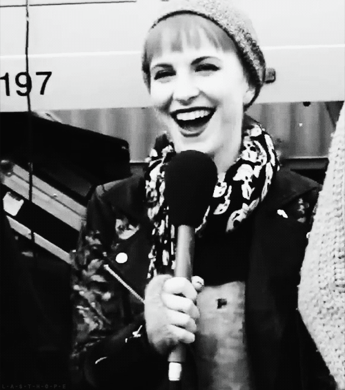 Artiesten Paramore Gifs blond hayley williams roodharige 