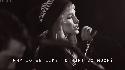 Artiesten Paramore Gifs blond hayley williams roodharige 