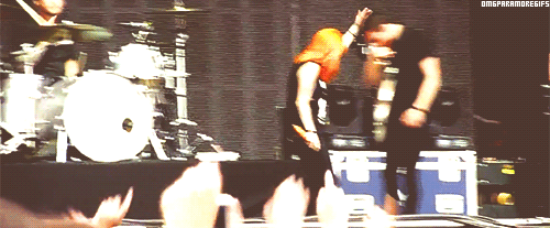 Artiesten Paramore Gifs hayley williams taylor york Jeremy Davis voorzichtig 