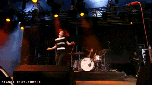 Artiesten Paramore Zanger Sexy Gifs wenk band hayley williams 