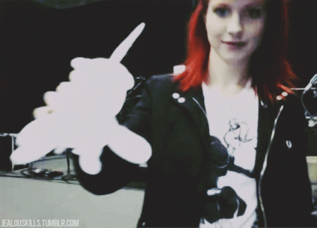 Artiesten Paramore Gifs laatste hoop 