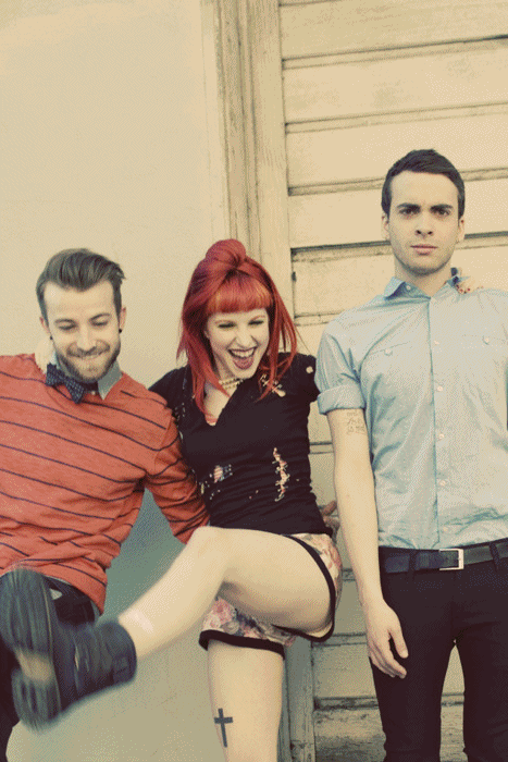 Artiesten Paramore 3d Gifs hayley williams taylor york Jeremy Davis 