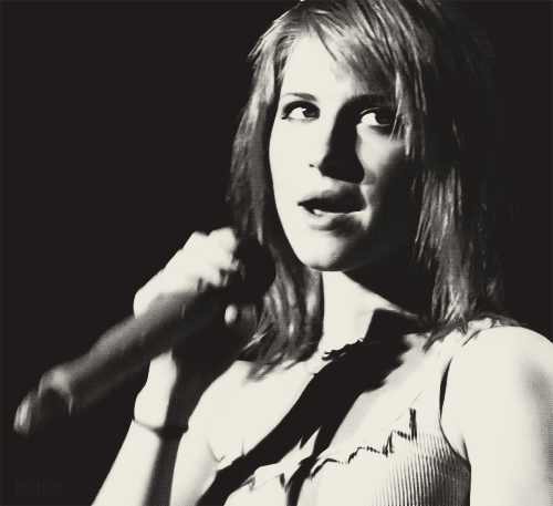 Artiesten Paramore Gifs blond hayley williams roodharige 