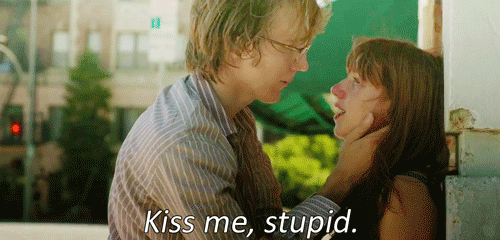 Paul Dano GIF. Gifs Filmsterren Paul dano Ruby sparks Zoe kazan Vos zoeklicht 