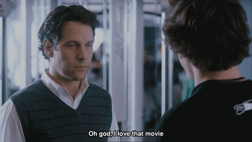 Paul Rudd GIF. Liefde Film Gifs Filmsterren Paul rudd Oh god I love you man 