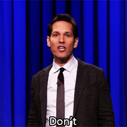 Paul Rudd GIF. Gifs Filmsterren Paul rudd Ze samen kwamen 
