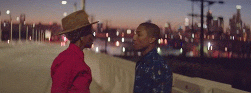 Artiesten Gifs Pharrell williams pharrell beat goes on 