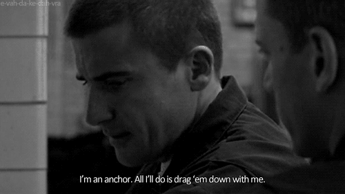 Films en series Prison break Tv Gifs tvshow tonen zwart en wit anker 