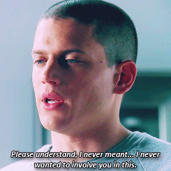 Prison Break GIF. Films en series Prison break Gifs Michael scofield Sara tancredi Michael x sara 